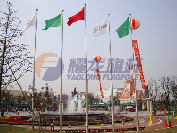 上海欢乐谷旗杆